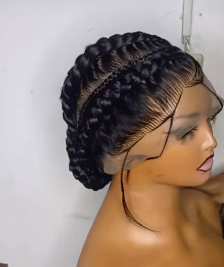 Hilda Bacci Conrow Braided Wig style